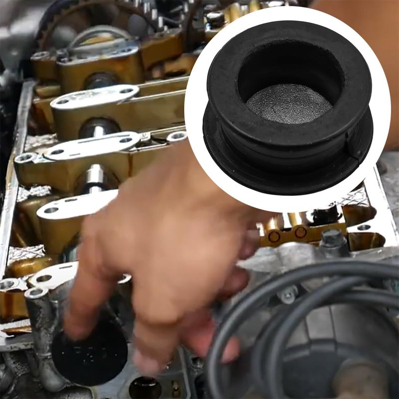 Lanphitus Camshaft Plug Cylinder Head Seal Rubber Cam Cap For Honda Civic Si 99-20 Del Sol 94-97 Prelude 92-01 For Acura Integra 90-01 12513-P30-000 12513P30000 - Image 2